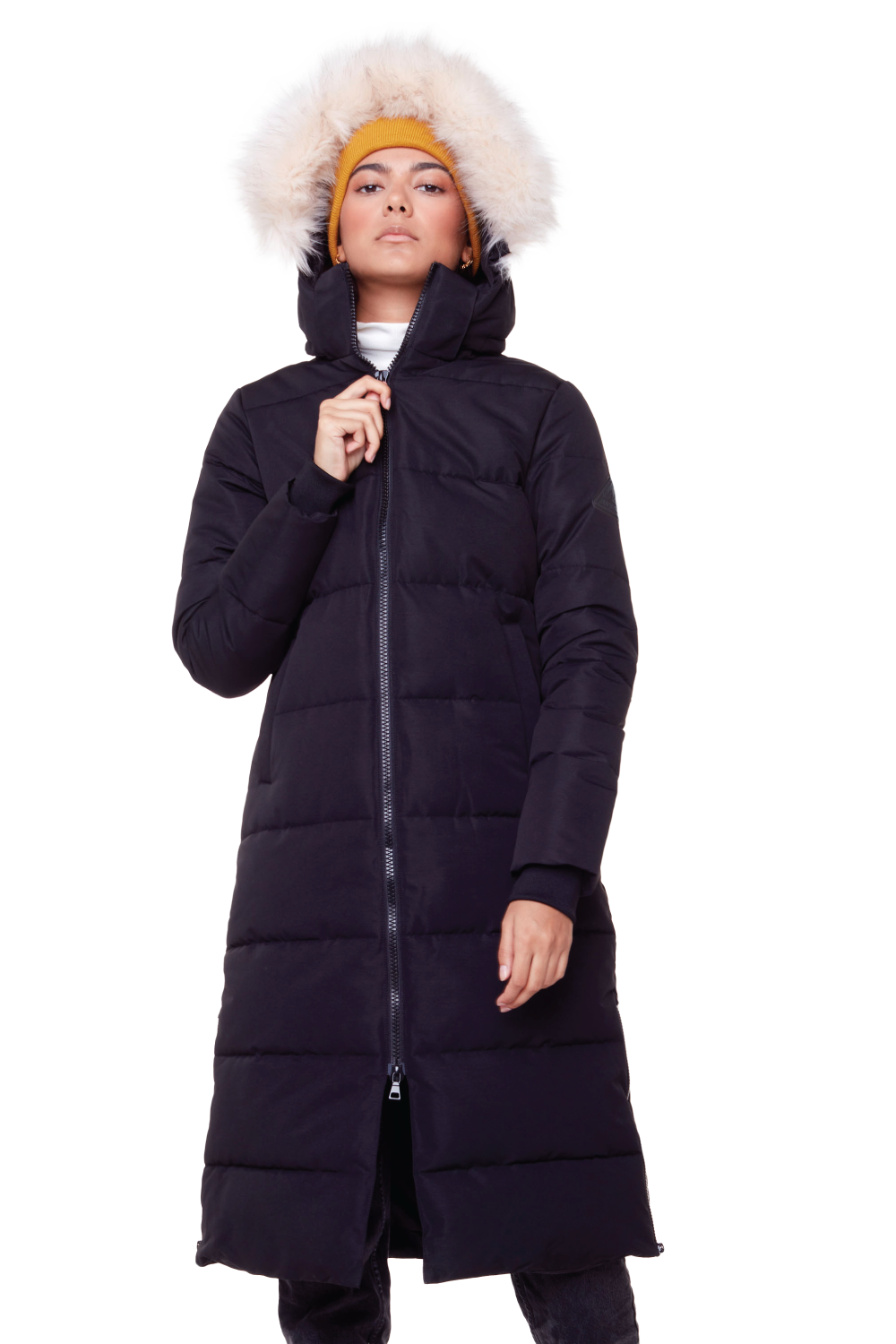 KLUANE | WOMEN'S VEGAN DOWN (RECYCLED) ULTRA LONG LENGTH PARKA