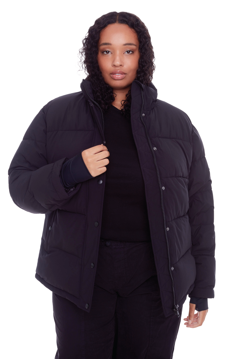 FORILLON PLUS | WOMEN'S VEGAN DOWN (RECYCLED) SHORT PUFFER JACKET