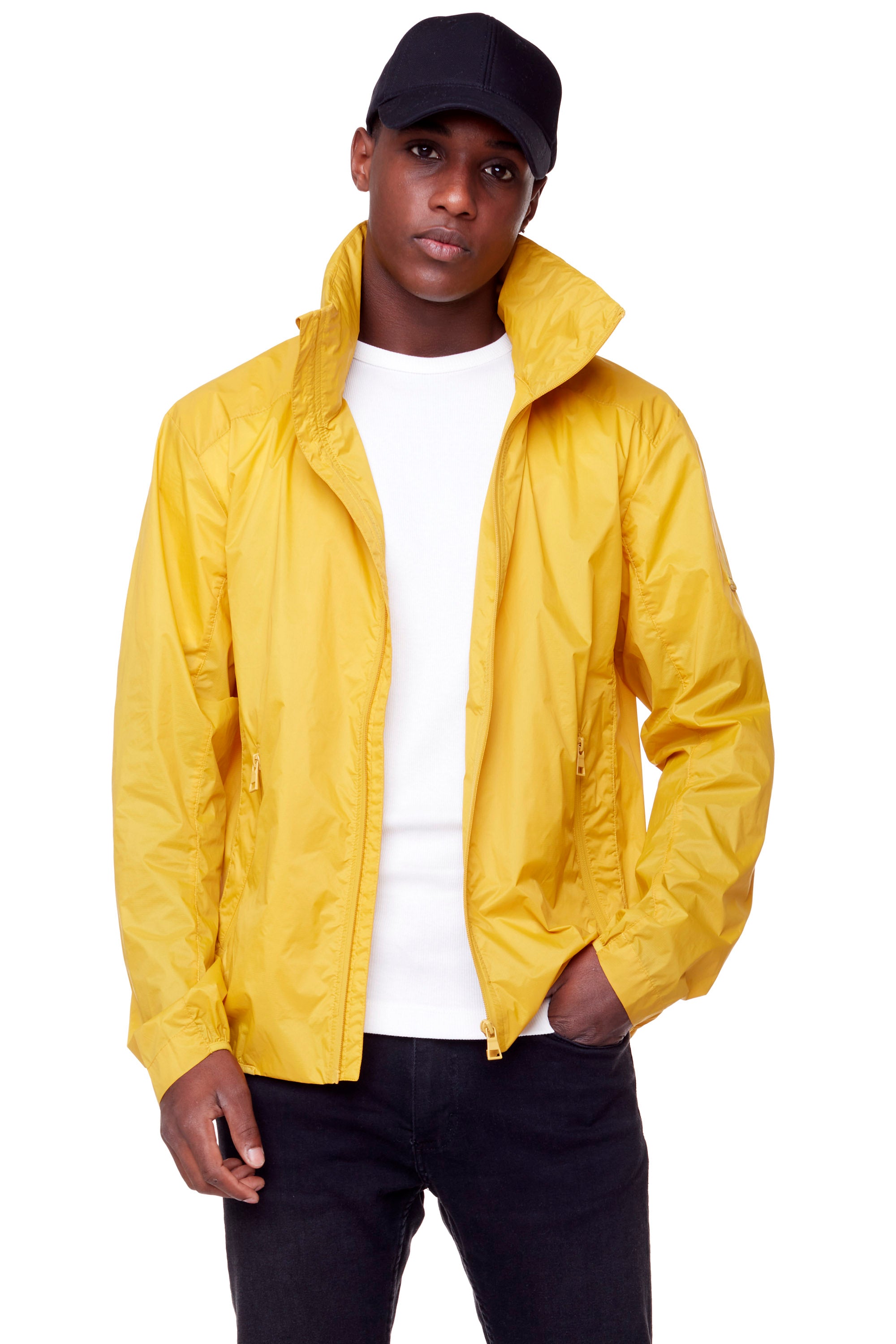 STEWART MEN'S (RECYCLED) ULTRALIGHT WINDSHELL JACKET, YELLOW