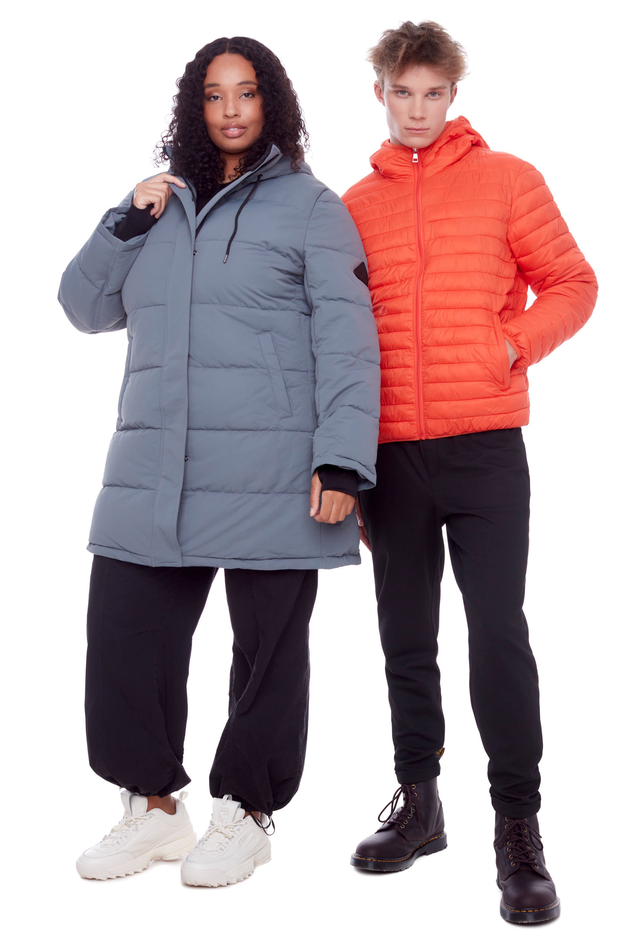 AULAVIK PLUS | WOMEN'S VEGAN DOWN (RECYCLED) MID-LENGTH HOODED