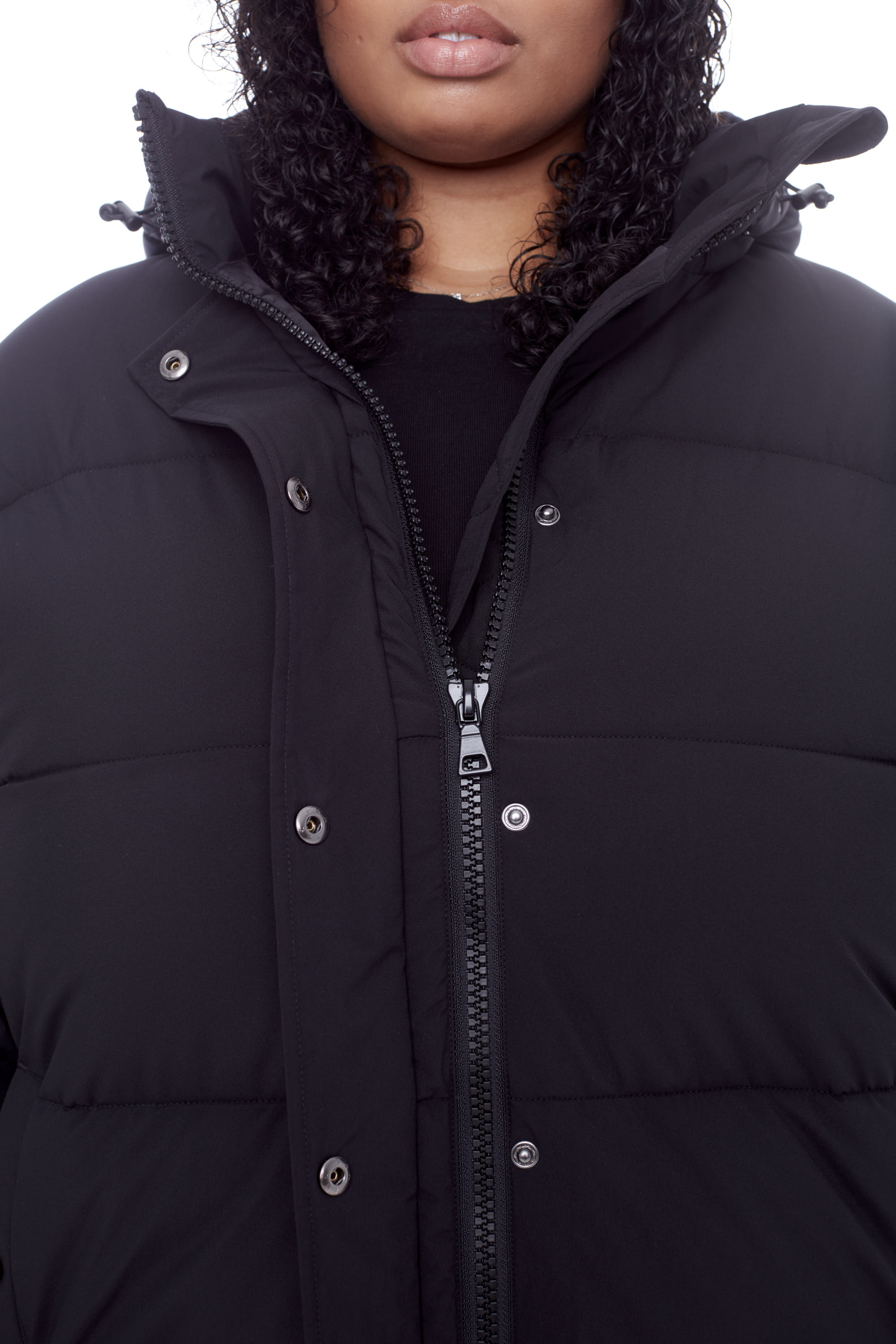 FORILLON PLUS | WOMEN'S VEGAN DOWN (RECYCLED) SHORT QUILTED PUFFER