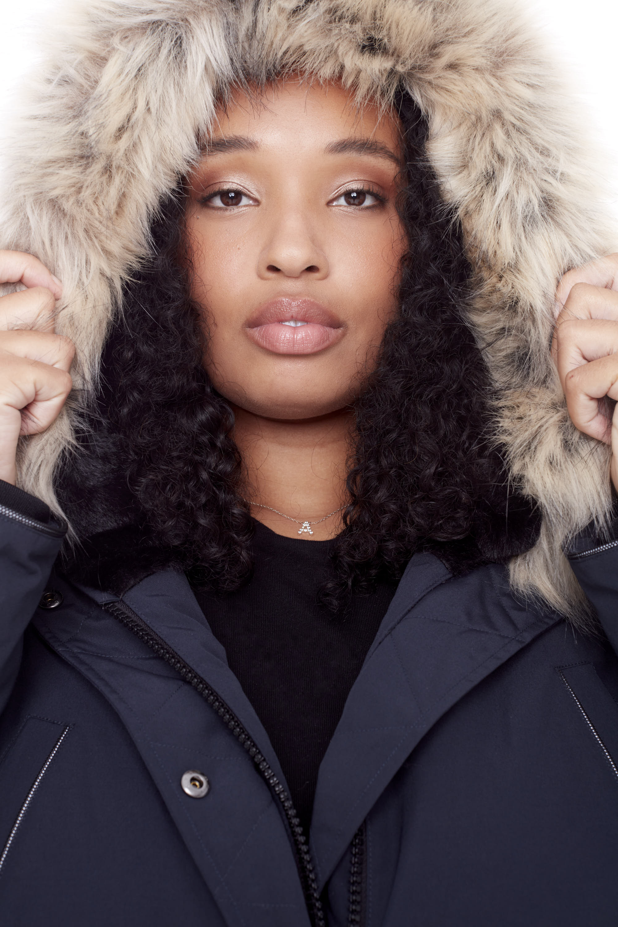 LAURENTIAN PLUS | WOMEN'S VEGAN DOWN (RECYCLED) LONG PARKA, NAVY