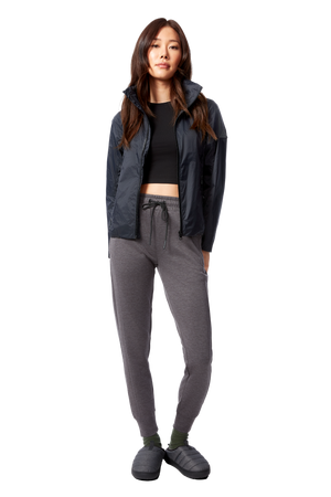 LUNA | WOMEN'S JOGGER PANTS, DARK GREY HEATHER