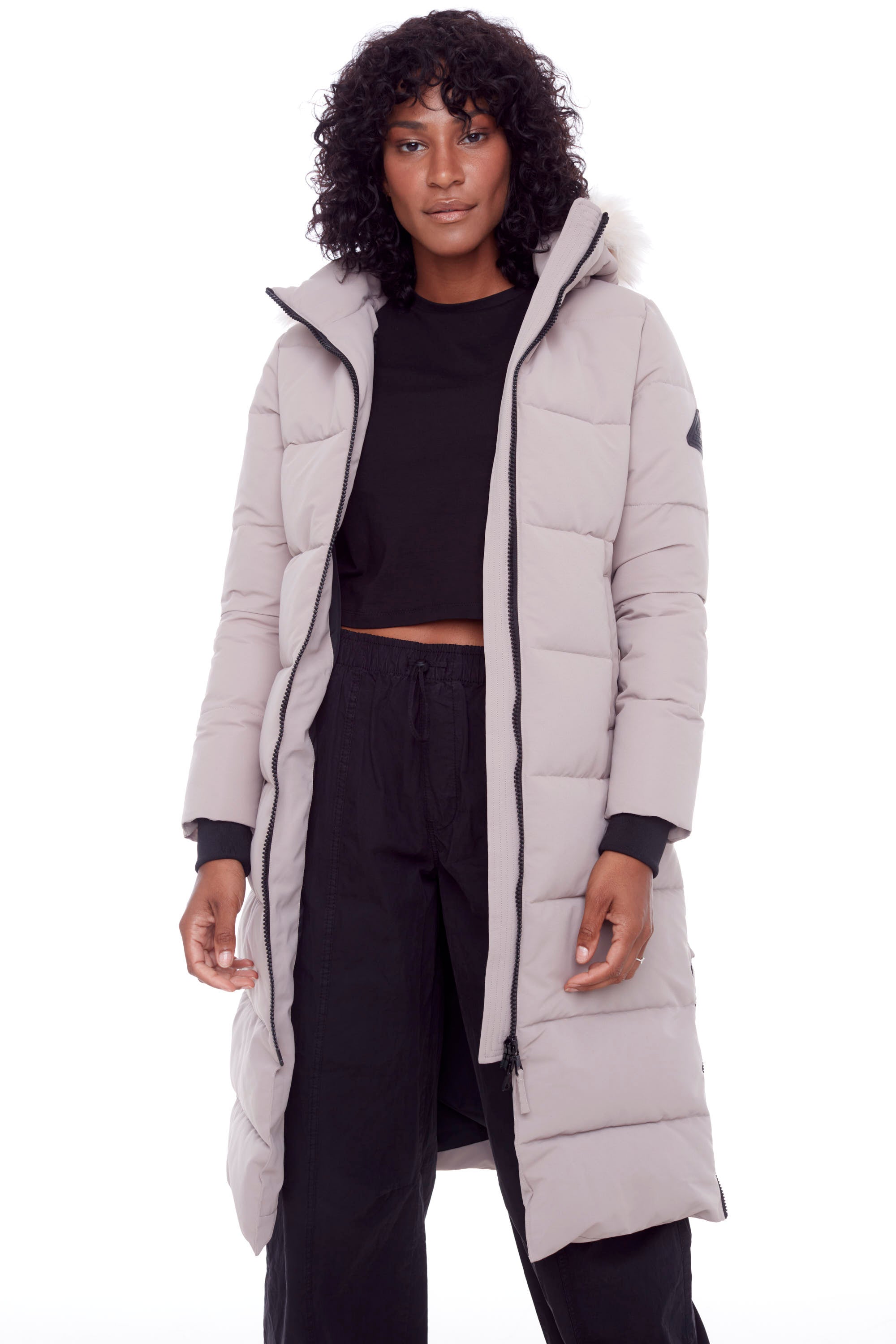 KLUANE | WOMEN'S VEGAN DOWN (RECYCLED) ULTRA LONG LENGTH PARKA