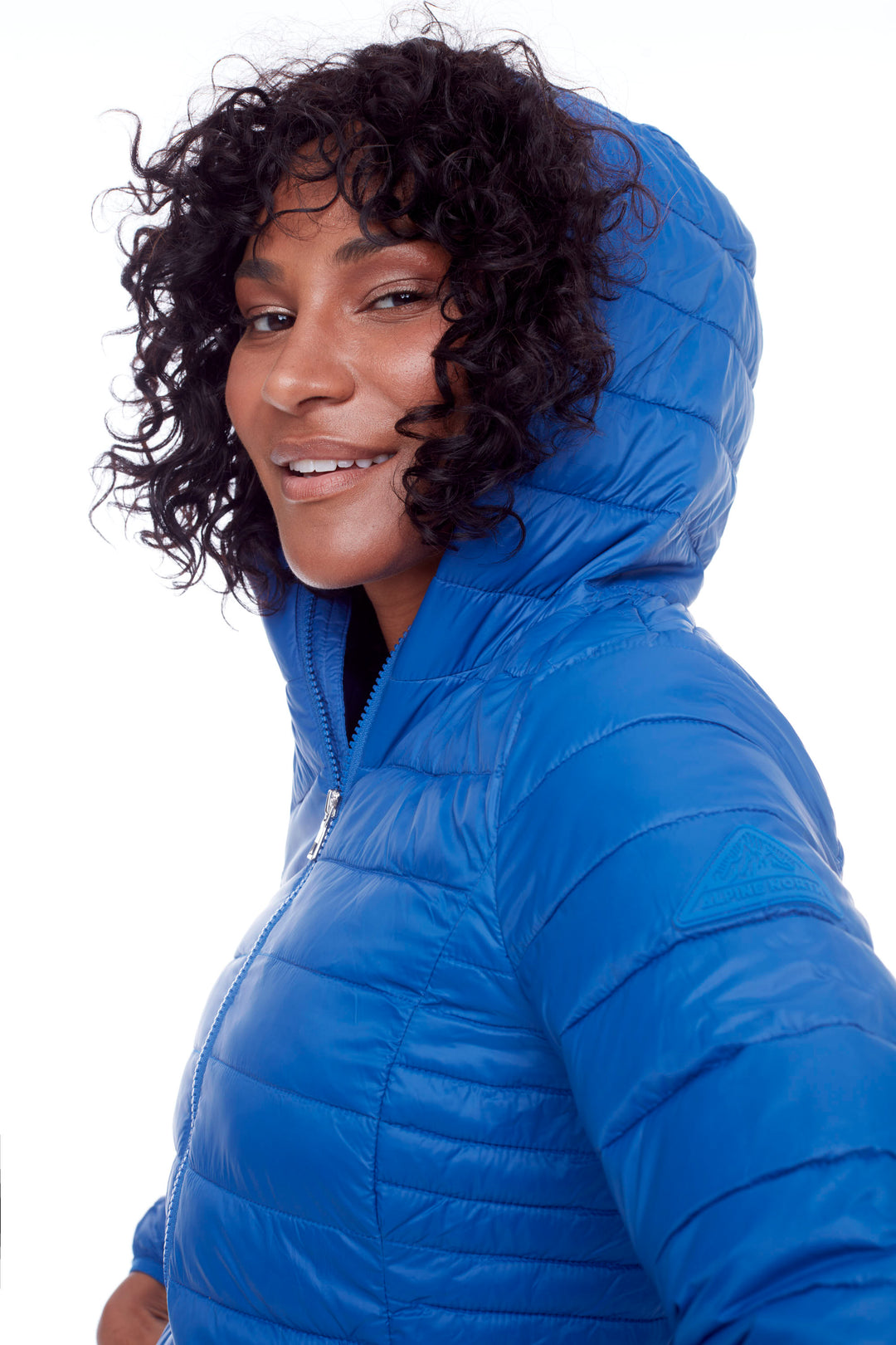 YOHO LADIES' | WOMEN'S VEGAN DOWN (RECYCLED) LIGHTWEIGHT PACKABLE PUFFER, COBALT