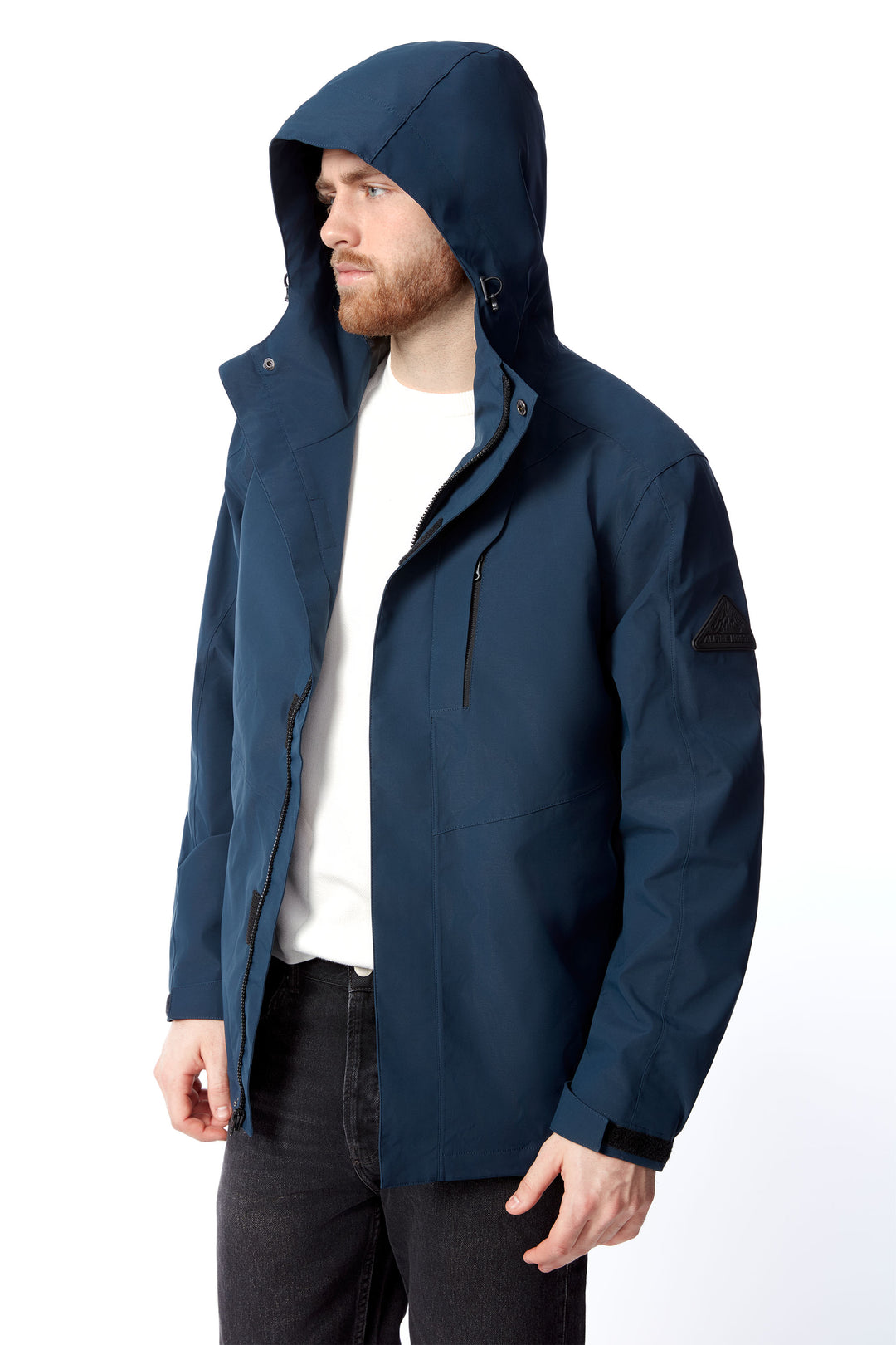 HUDSON | MEN'S RAIN JACKET, NAVY