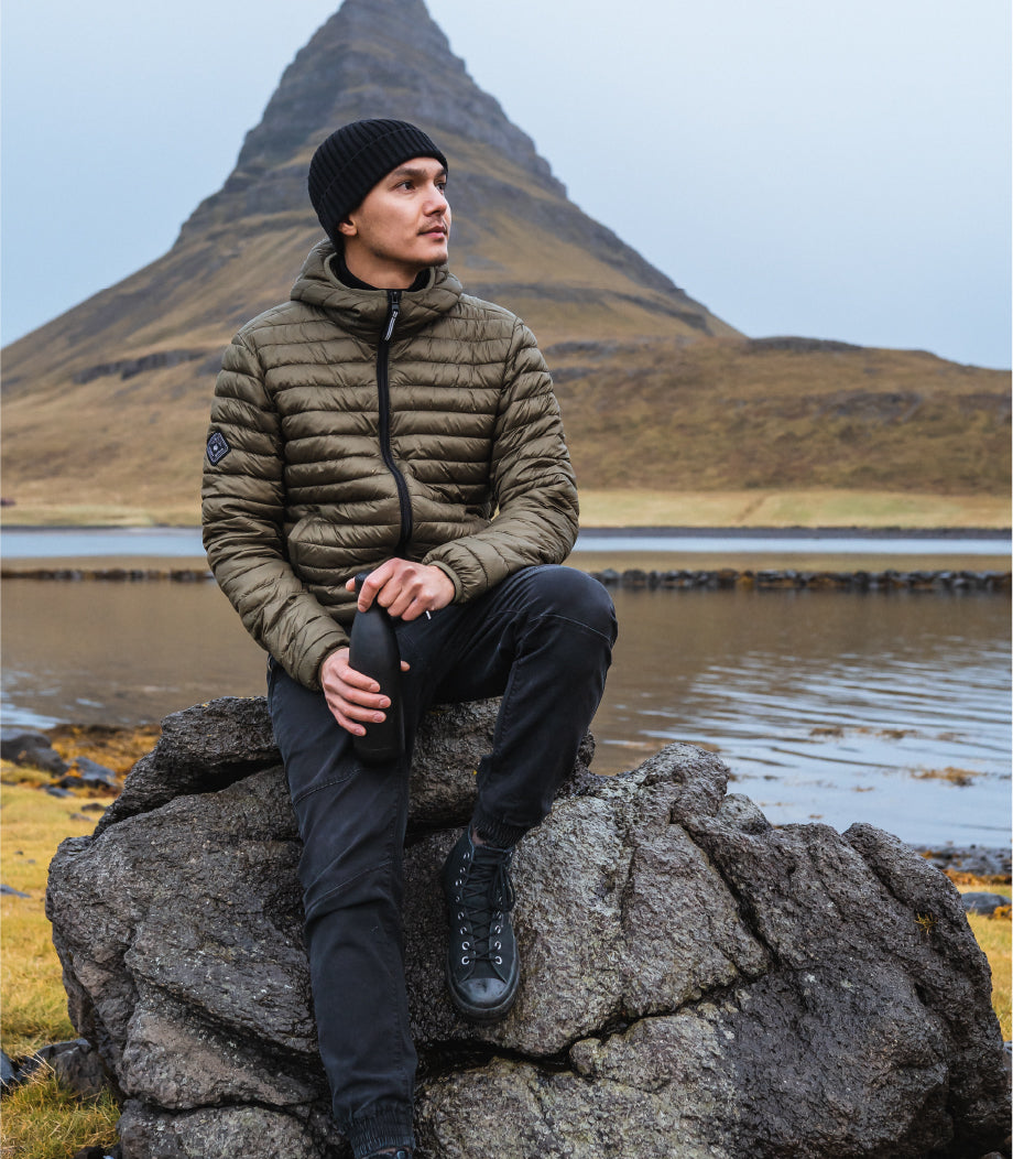 Alpine north men's down parka coat sale