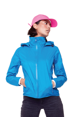 PELLY | WOMEN'S (RECYCLED) ULTRALIGHT WINDSHELL JACKET, BLUE