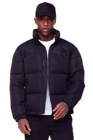 TUKTUT | MEN'S VEGAN DOWN (RECYCLED) PUFFER JACKET, BLACK