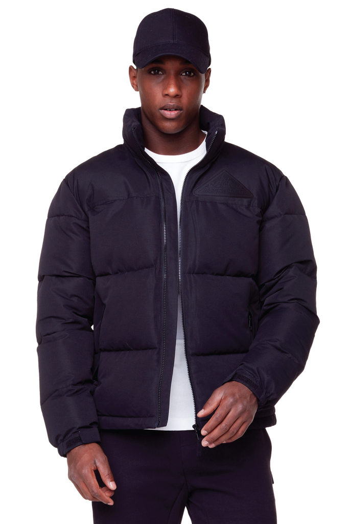 TUKTUT | MEN'S VEGAN DOWN (RECYCLED) PUFFER JACKET, BLACK – Alpine