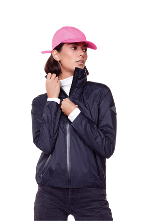 PELLY | WOMEN'S (RECYCLED) ULTRALIGHT WINDSHELL JACKET, BLACK