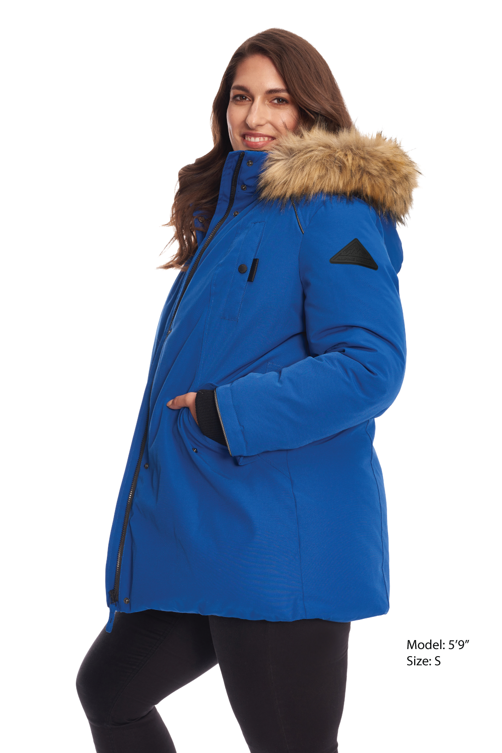 GLACIER PLUS | WOMEN'S VEGAN DOWN (RECYCLED) PARKA, COBALT (PLUS GLACIER PLUS | WOMEN'S VEGAN DOWN (RECYCLED) PARKA, COBALT (PLUS