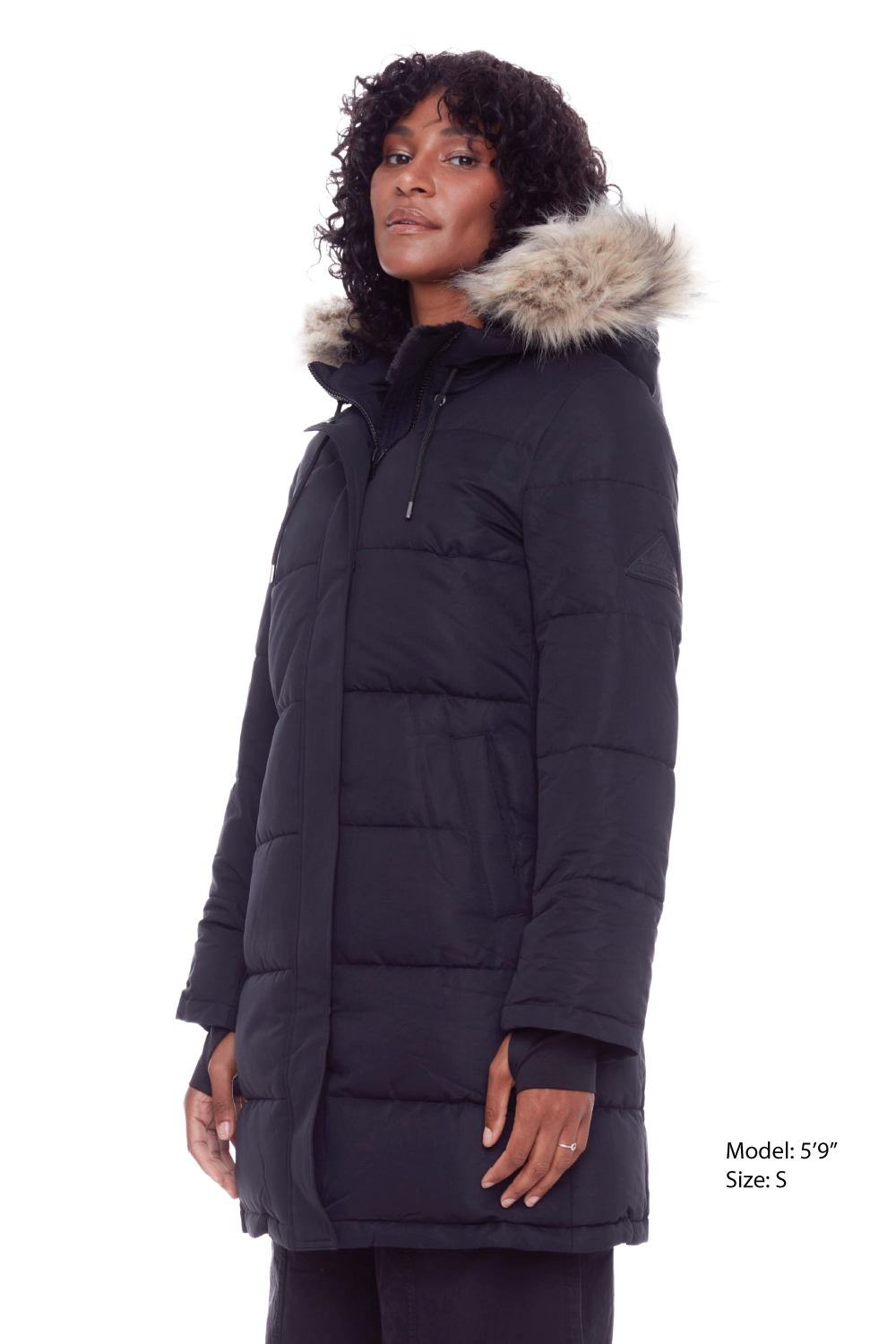 AULAVIK | WOMEN'S VEGAN DOWN (RECYCLED) MID-LENGTH HOODED PARKA AULAVIK | WOMEN'S VEGAN DOWN (RECYCLED) MID-LENGTH HOODED PARKA