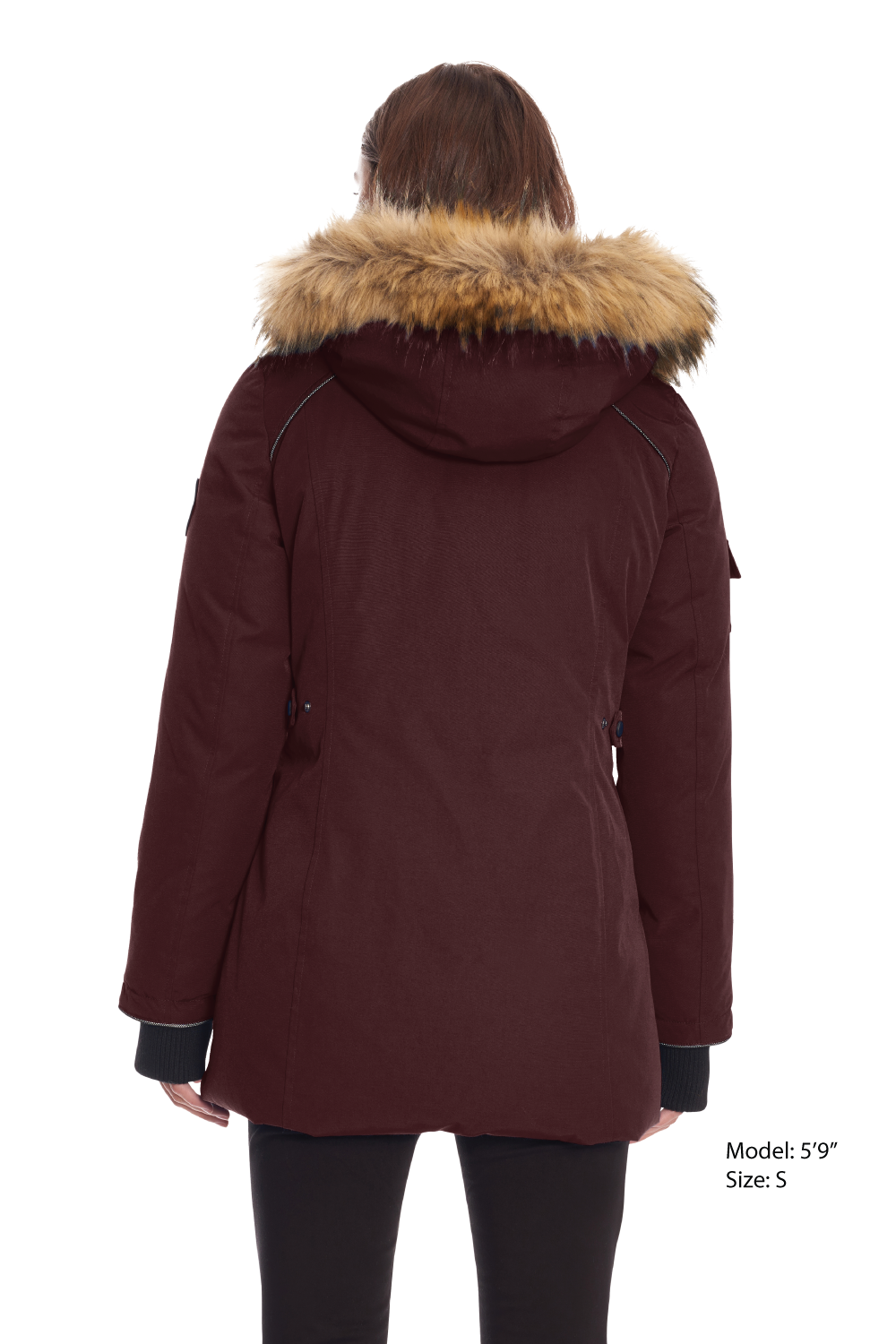 GLACIER | WOMEN'S VEGAN DOWN (RECYCLED) PARKA, GRAPE