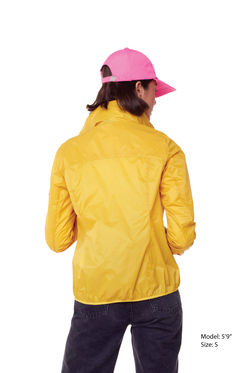 PELLY | WOMEN'S (RECYCLED) ULTRALIGHT WINDSHELL JACKET, YELLOW