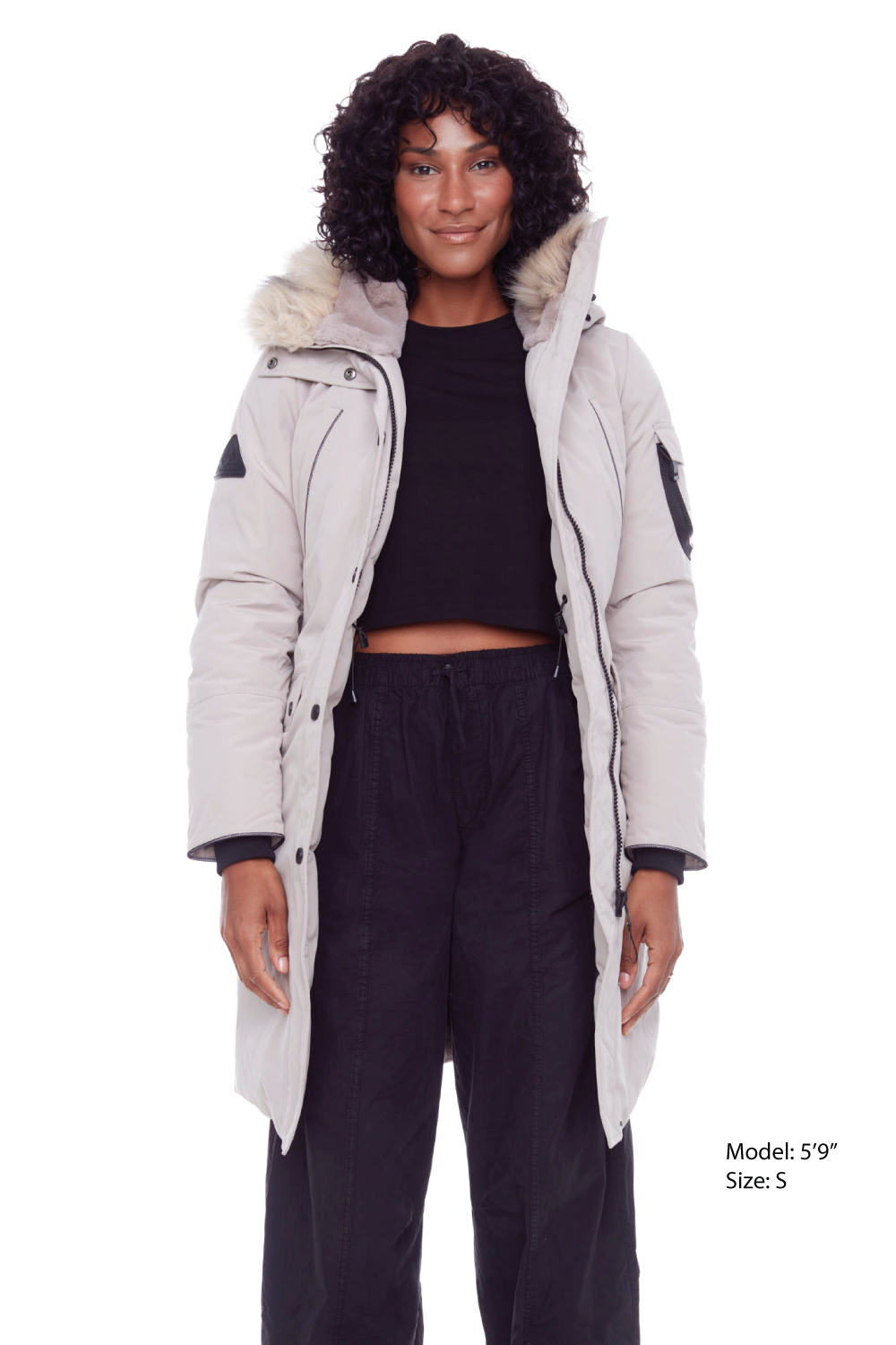 LAURENTIAN | WOMEN'S VEGAN DOWN (RECYCLED) LONG PARKA, TAUPE LAURENTIAN | WOMEN'S VEGAN DOWN (RECYCLED) LONG PARKA, TAUPE