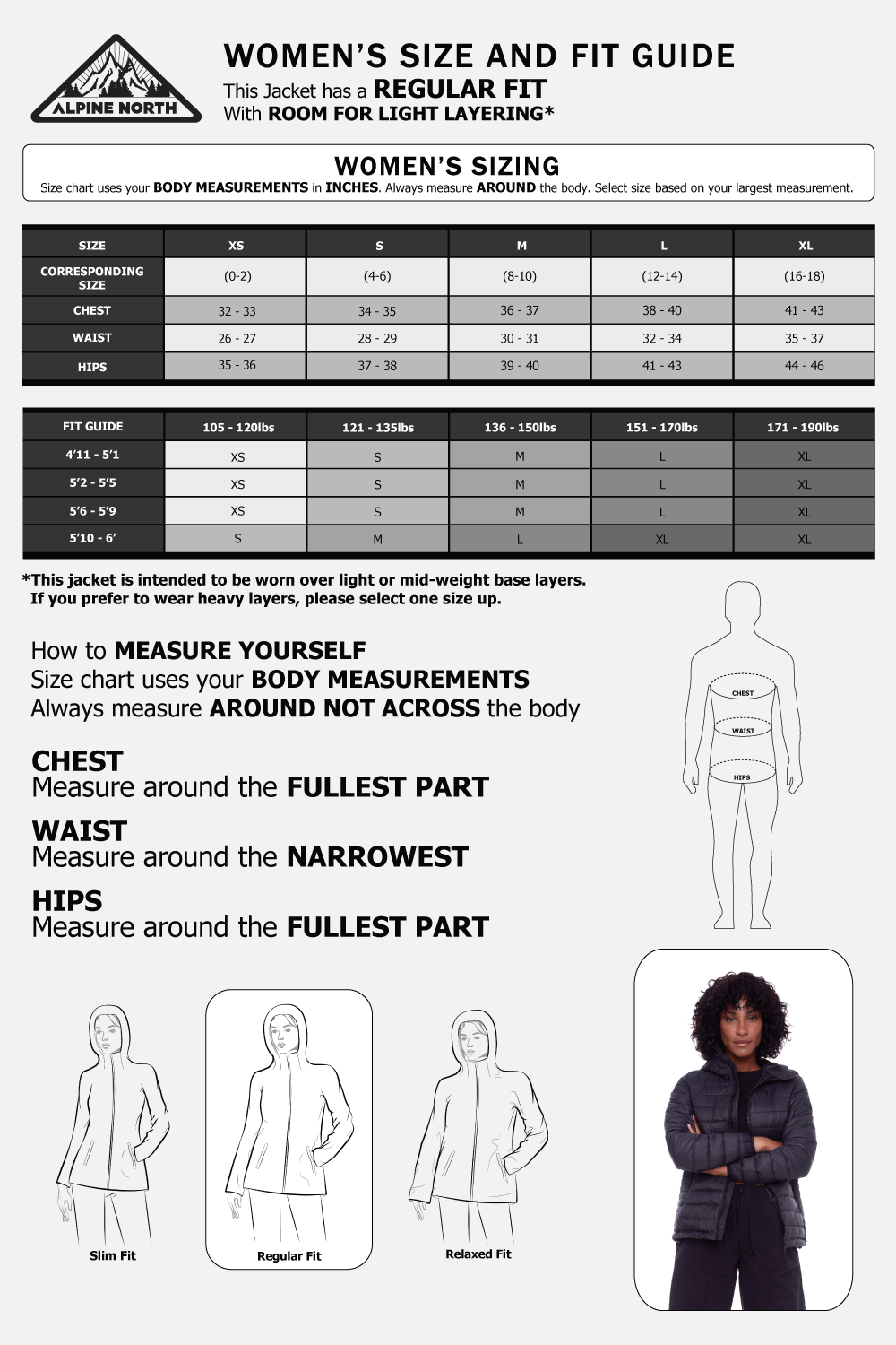 YOHO LADIES' | WOMEN'S VEGAN DOWN (RECYCLED) LIGHTWEIGHT PACKABLE PUFFER, BLACK