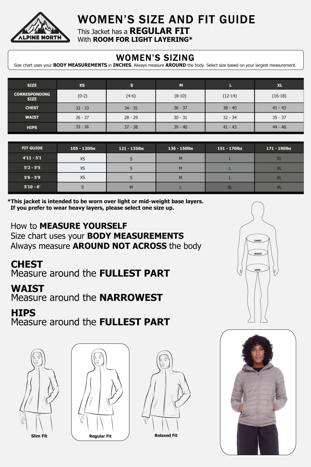 YOHO LADIES' | WOMEN'S VEGAN DOWN (RECYCLED) LIGHTWEIGHT PACKABLE PUFFER, TAUPE