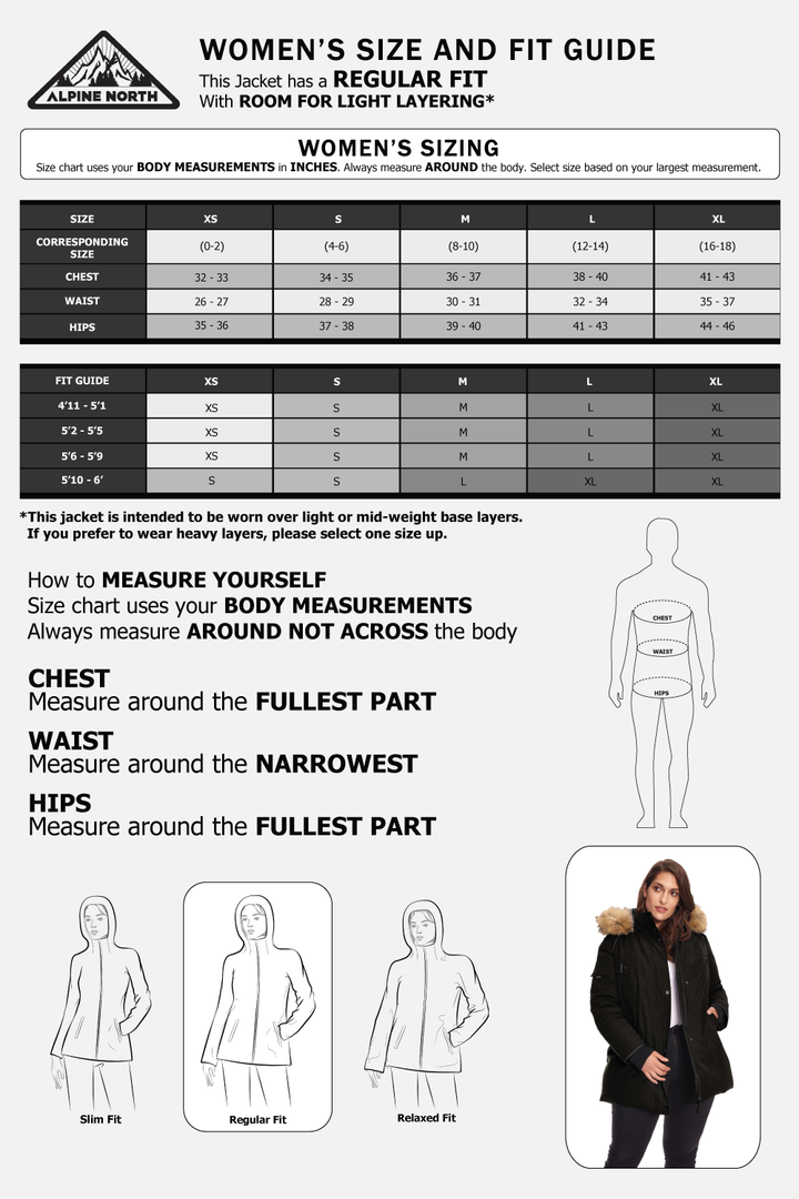 GLACIER PLUS | WOMEN'S VEGAN DOWN (RECYCLED) PARKA, BLACK (PLUS SIZE)