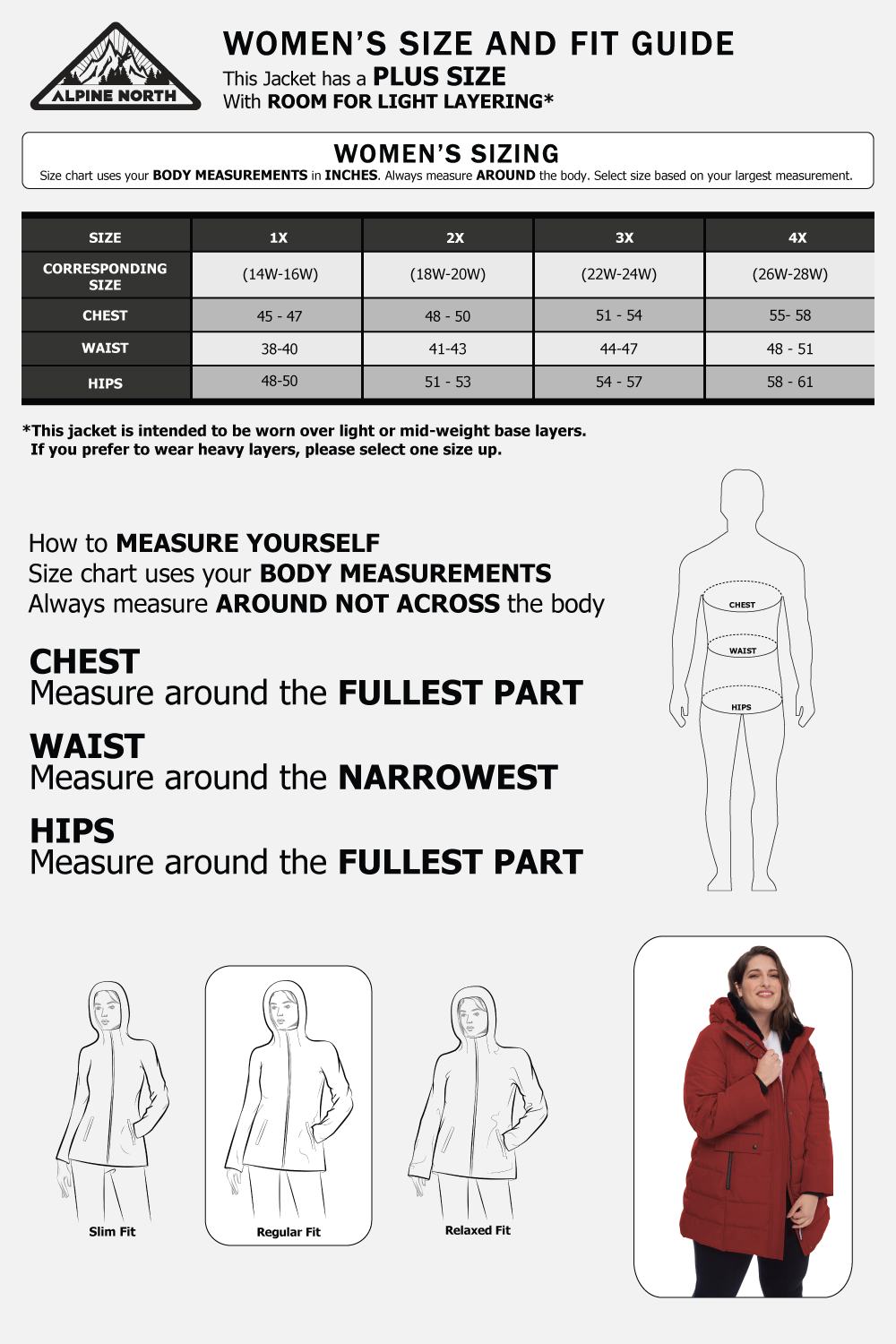 KOOTNEY PLUS | WOMEN'S VEGAN DOWN (RECYCLED) MID-LENGTH PARKA, CRIMSON (PLUS SIZE)