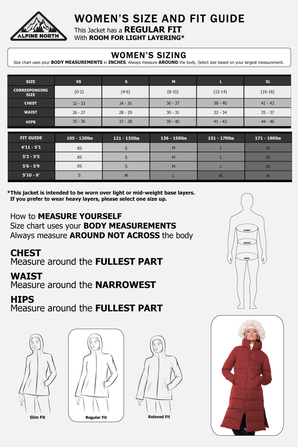 KLUANE | WOMEN'S VEGAN DOWN (RECYCLED) ULTRA LONG LENGTH PARKA, DEEP RED