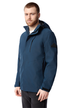 HUDSON | MEN'S RAIN JACKET, NAVY
