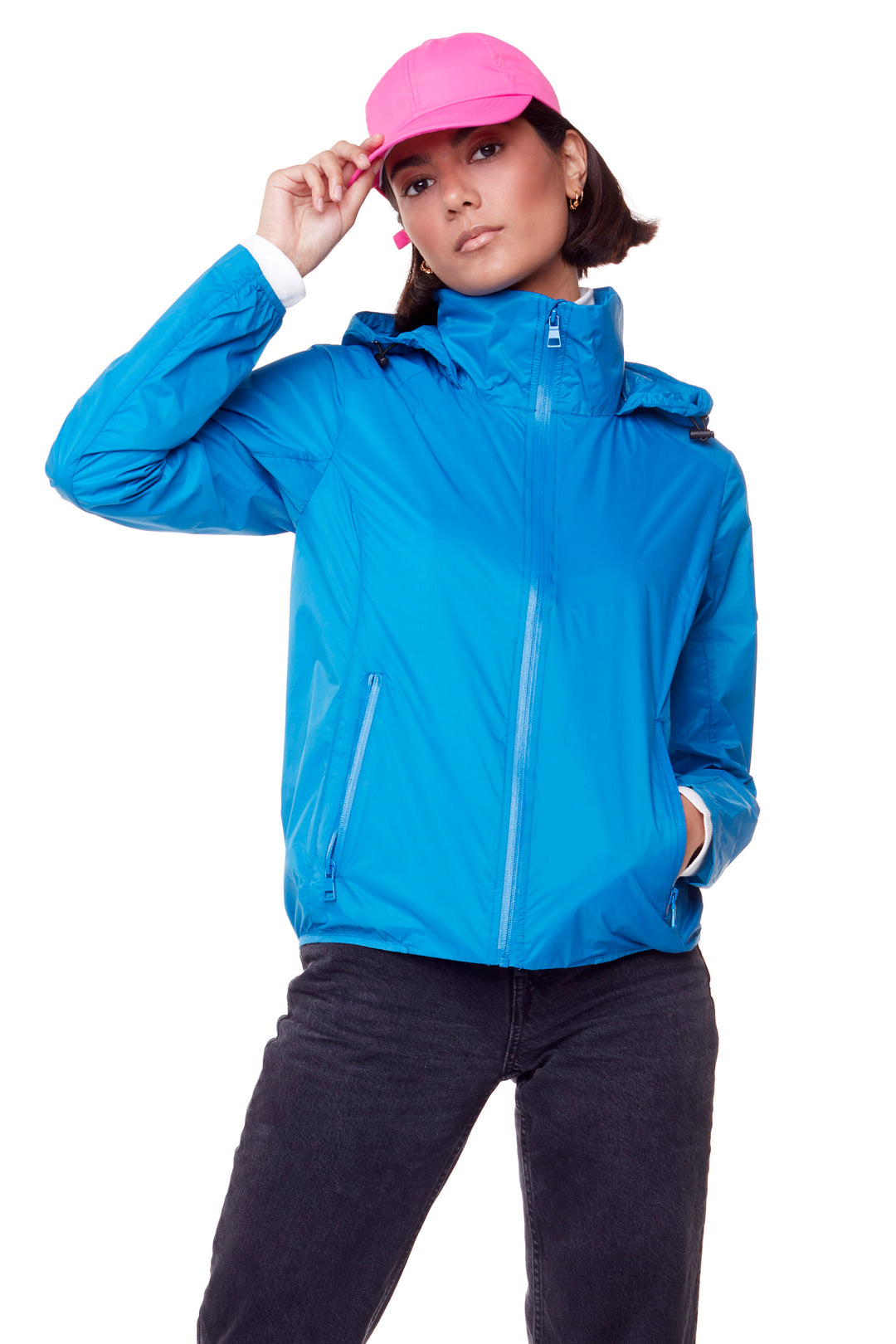 PELLY | WOMEN'S (RECYCLED) ULTRALIGHT WINDSHELL JACKET, BLUE