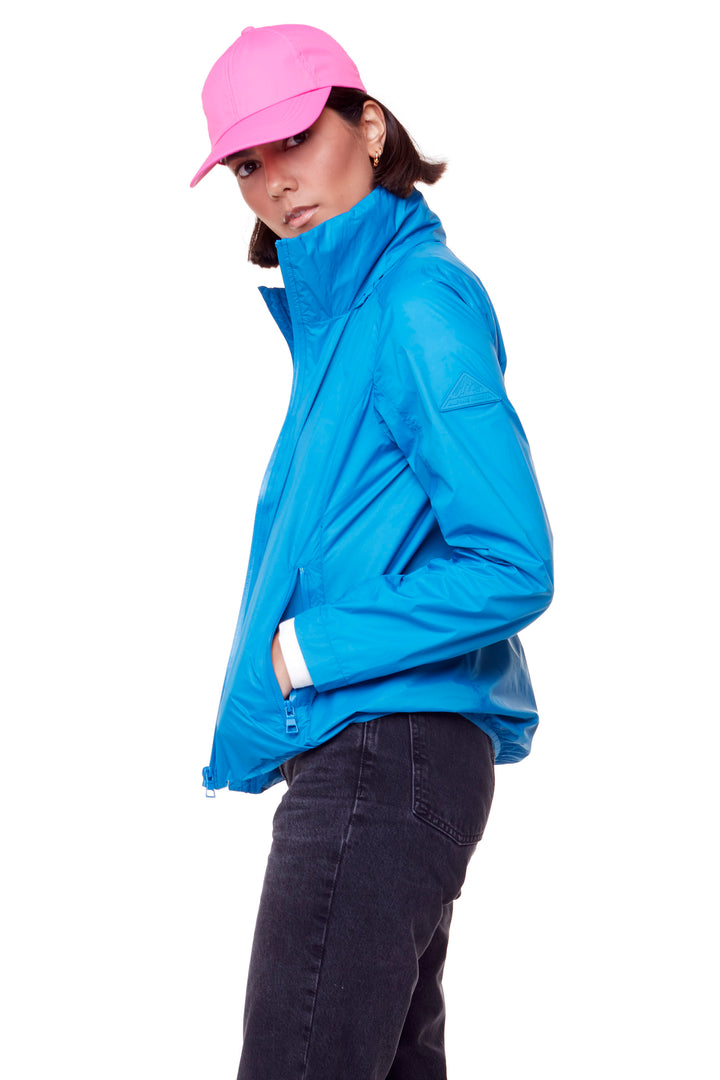 PELLY | WOMEN'S (RECYCLED) ULTRALIGHT WINDSHELL JACKET, BLUE