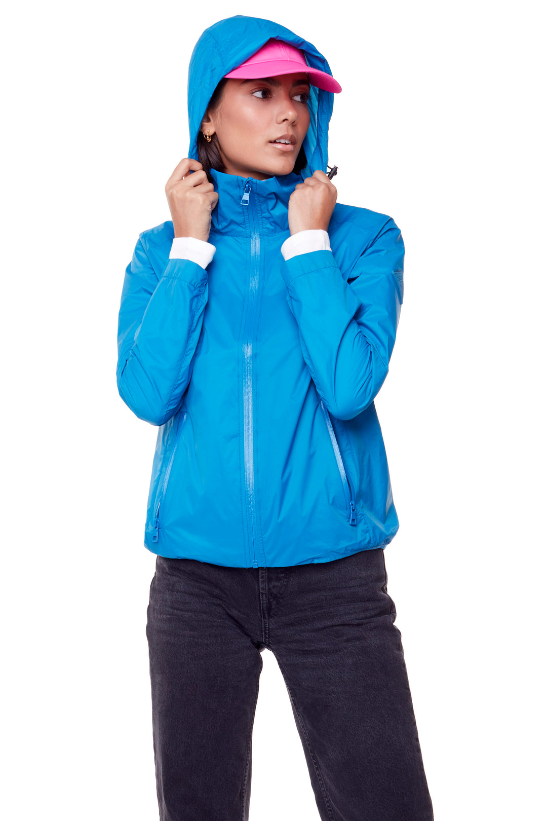 PELLY | WOMEN'S (RECYCLED) ULTRALIGHT WINDSHELL JACKET, BLUE