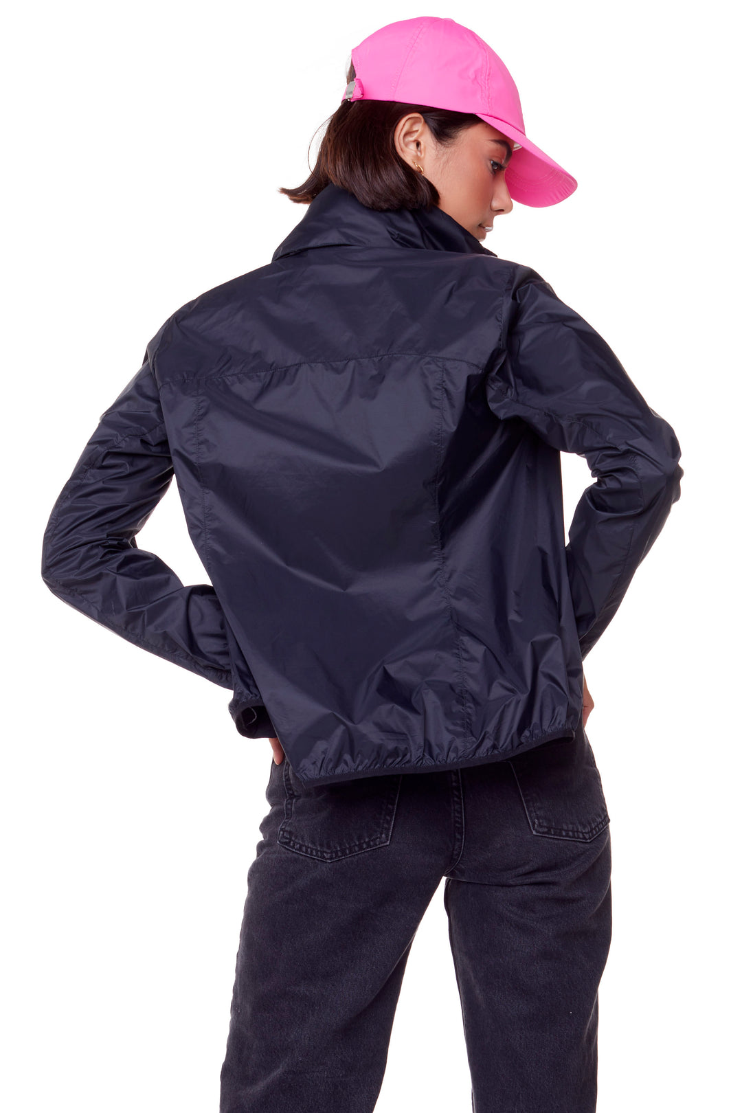 PELLY | WOMEN'S (RECYCLED) ULTRALIGHT WINDSHELL JACKET, BLACK