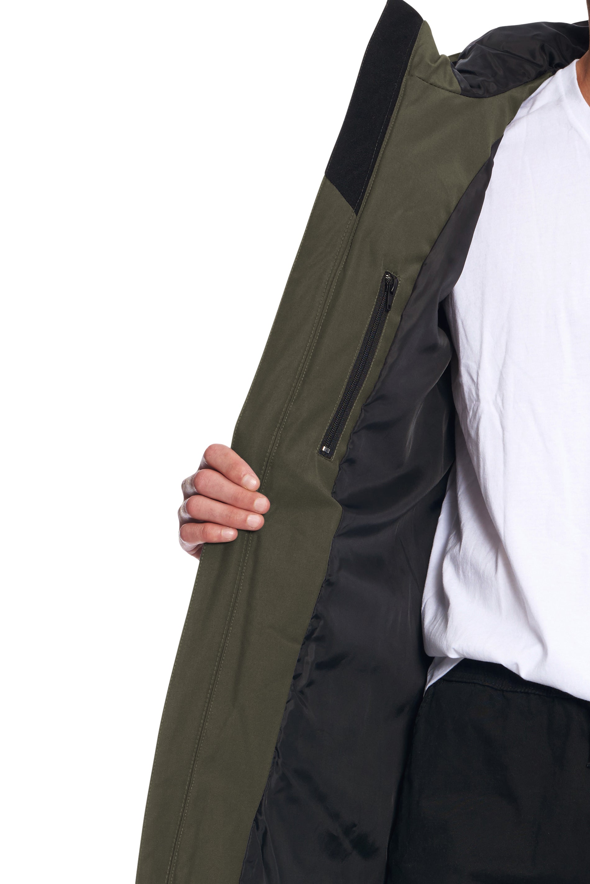 JASPER | MEN'S VEGAN DOWN (RECYCLED) PUFFER COAT, OLIVE – Alpine