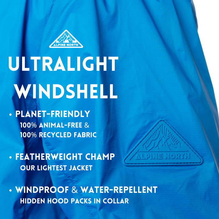 STEWART | MEN'S (RECYCLED) ULTRALIGHT WINDSHELL JACKET, BLUE